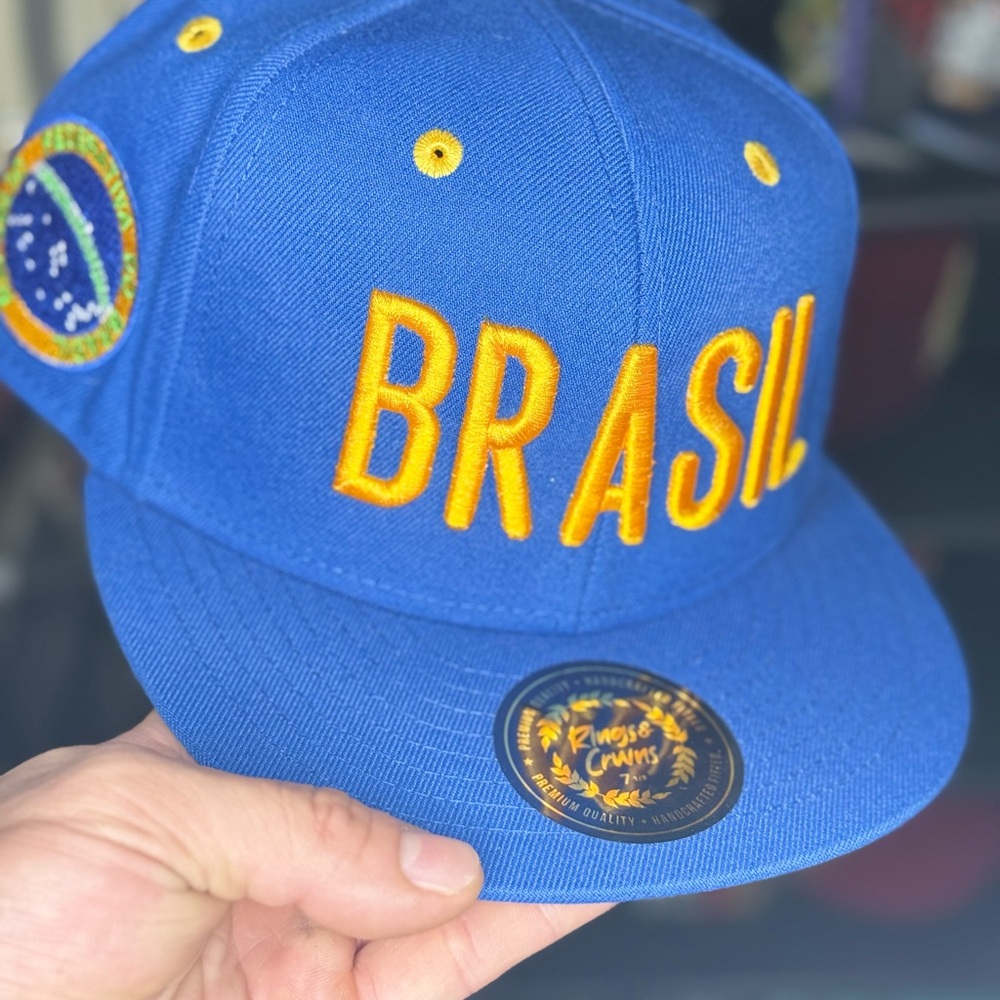Brasil Country Pride Logo Fitted